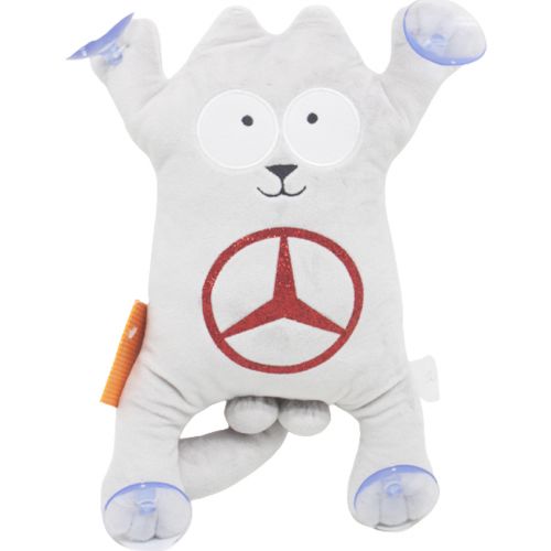 М'яка іграшка "Кіт Саймон: Mercedes" на присосках (MiC)