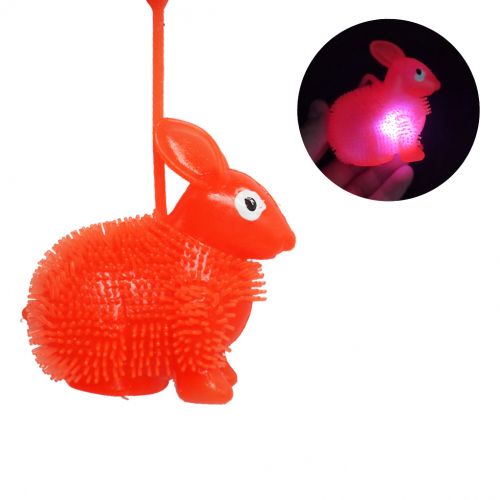 Іграшка-світяшка "Зайчик", помаранчевий (MiC)