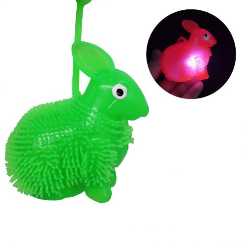 Іграшка-світяшка "Зайчик", зелений (MiC)