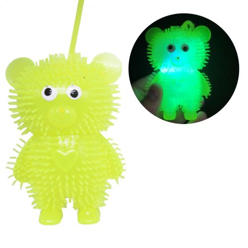 Іграшка-світяшка "Ведмедик", жовтий (MiC)