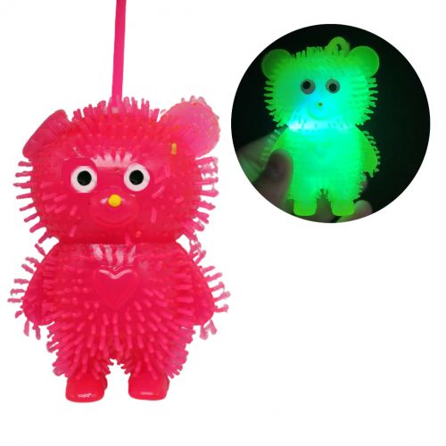 Іграшка-світяшка "Ведмедик", рожевий (MiC)
