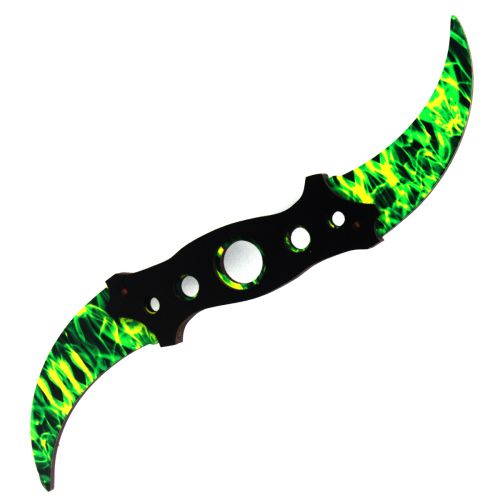 нож 2-й пер. зеленый (MiC)