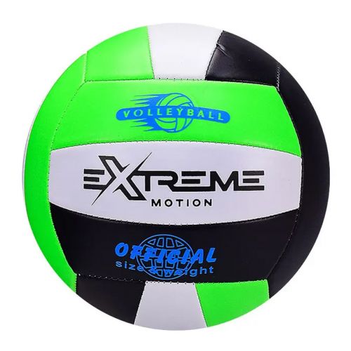 М'яч волейбольний "Extreme motion №5", чорно-зелений (MiC)
