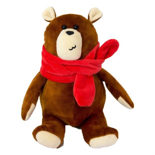 Мягкая игрушка "Медведь Маршмеллоу, коричневый (MiC)