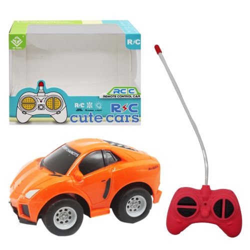Машинка на радиоуправлении "Cute car", оранжевая (MiC)