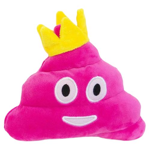 Мягкая игрушка "Смайлик Emoji Принцесса Какашка" (MiC)