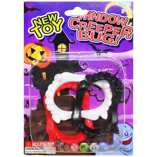 Іграшка-прикол "Зуби", чорний + червоний + білий (MiC)