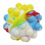 Мячик антистресс "Pop It" со светом, разноцветный (MiC)