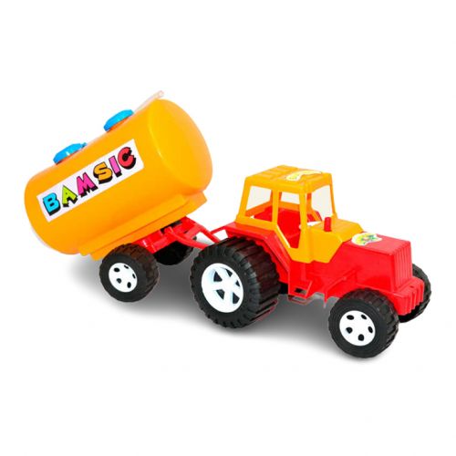 Трактор з цистерною (жовтий) (Bamsic)