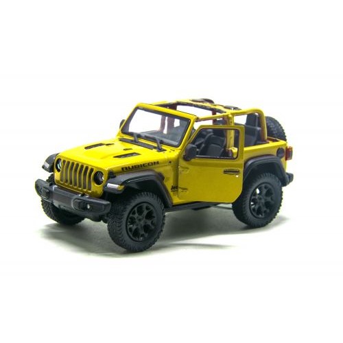 Машинка KINSMART "Jeep Wrangler" (жёлтый) (Kinsmart)