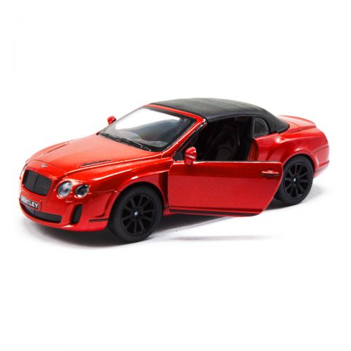 Машинка KINSMART Bentley Continental Supersports Convert (червона) (Kinsmart)