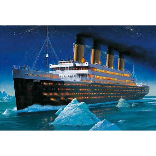 Пазлы "Титаник", 1000 элементов (Trefl)