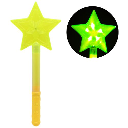 Палочка-светяшка "Звезда", желтый (MiC)