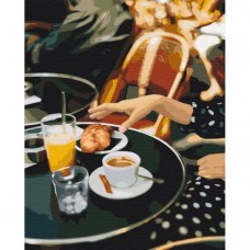 Картина по номерам "Французский завтрак" ★★★