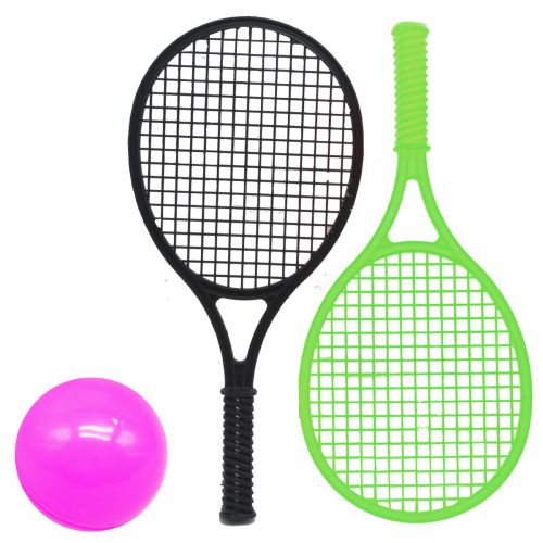 Набор для тенниса (2 ракетки и мячик), салатовый (Максимус)