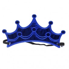 Корона на резинці, синя