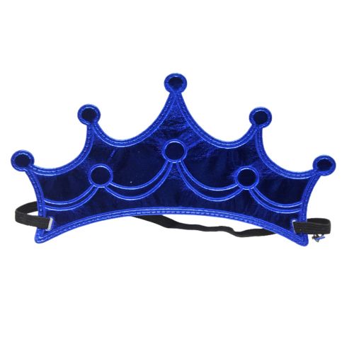 Корона на резинке, синяя (MiC)
