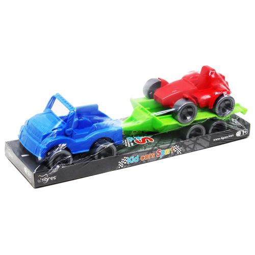 Набір авто "Kid cars Sport" (джип синій + червоний баггі) (MiC)