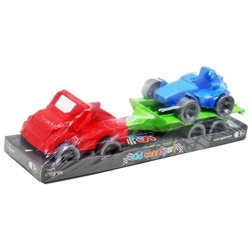 Набір авто "Kid cars Sport" (джип червоний + синій баггі) (MiC)