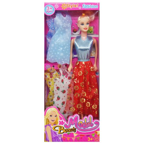 Кукла с нарядами "Model" (вид 6) (MiC)
