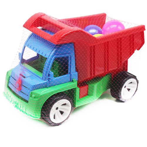 Алексбамс грузовик шар малый (синий+красный) (Бамсик)