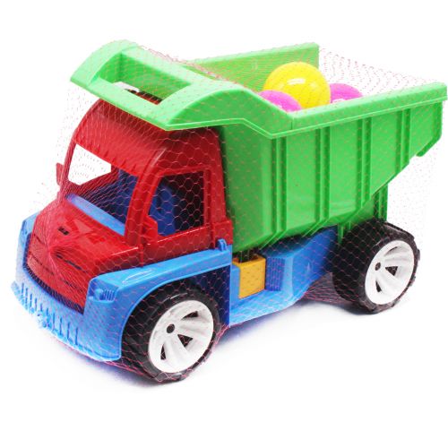 Алексбамс грузовик шар малый (красный+зеленый) (Бамсик)