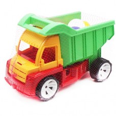 Алексбамс грузовик шар малый (желтый+зеленый)