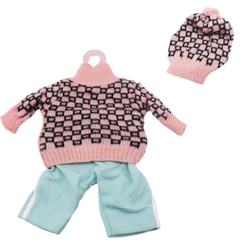 Одяг для пупса "Warm Baby: чорно-рожевий" (Warm Baby)