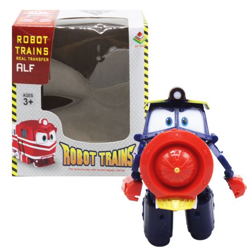 ЧП178998 [DT-005/005N] Трансформер Robot Trains DT-005/005N (120шт/2) 8 видов микс в ящике, в дозе 5 видов и 3 вида, в кор. 15*9*14 см, р-р игрушки – 5*7.5*11 см (MiC)