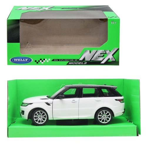 Машина метал Range Rover Sport 1:24 біла (Країна іграшок)