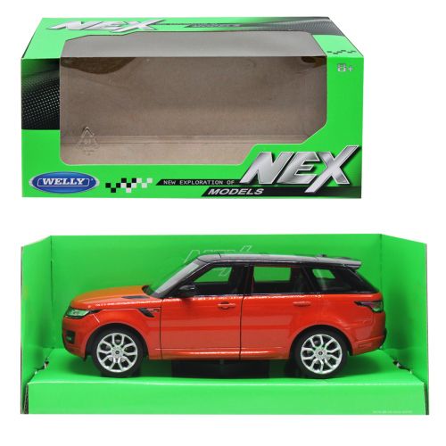 Машина метал Range Rover Sport 1:24 теракотова (Країна іграшок)