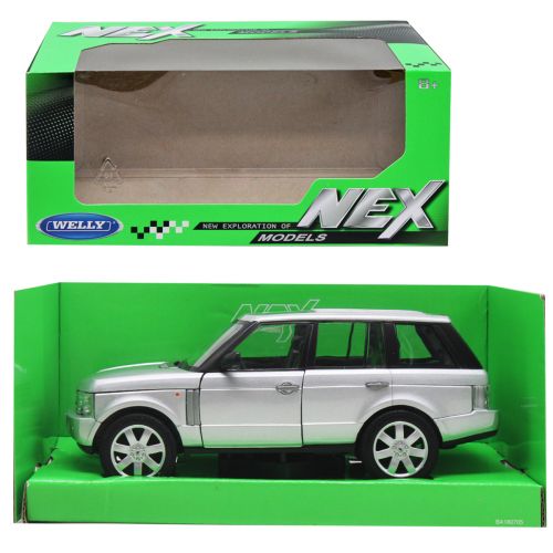 Машина металл Land Rover Range Rover 1:24 серая (Країна іграшок)