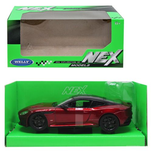 Машина метал Aston Martin DBS Superleggera 1:24 вишнева (Країна іграшок)