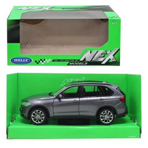 Машина металл BMW X5 1:24 серая (Країна іграшок)