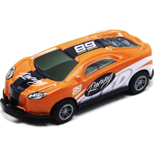 Машинка "Crash Racing", оранжевая (MiC)