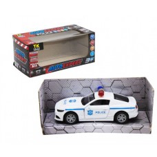 Машинка металлопластик "Police", белый