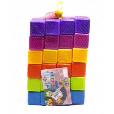 Кубики різнокольорові, 48 штук