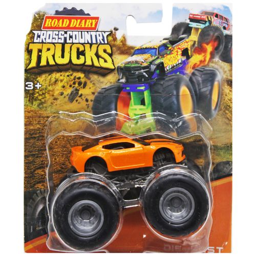 Машинка "Cross Country Trucks", оранжевый (MiC)