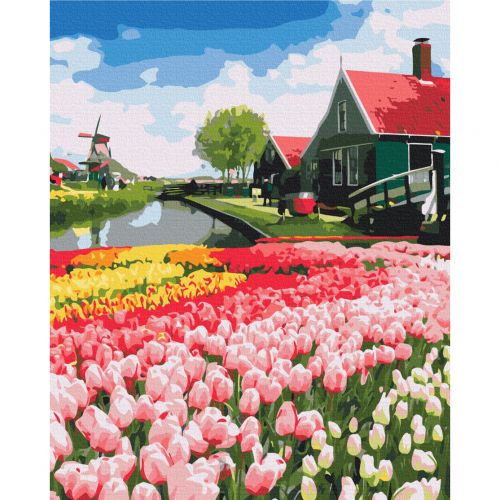 Картина за номерами "Голландська провінція" ★★ (Brushme)