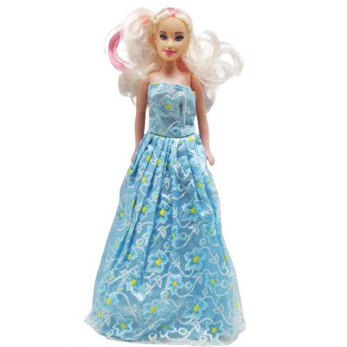 Лялька в бальній сукні, ніжно-блакитний (MiC)