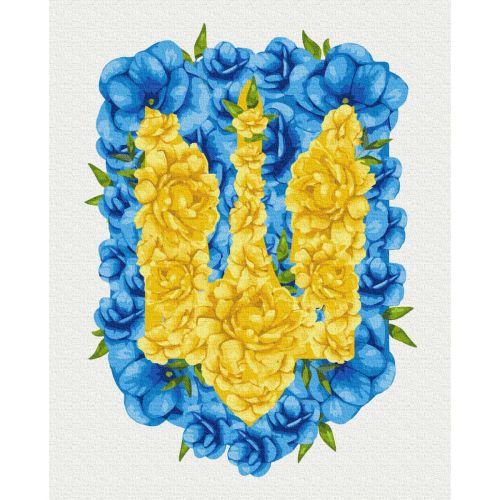 Картина за номерами "Квітучий герб ©Svetlana Drab" ★★ (Brushme)