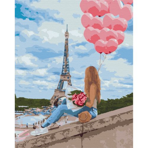 Картина за номерами "Кращий день в Парижі" ★ (Brushme)
