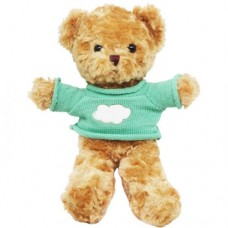 М’яка іграшка ведмедик в зеленому 30см