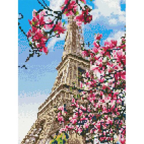 Алмазна мозаїка "Весна у Парижі" (Rainbow Art)
