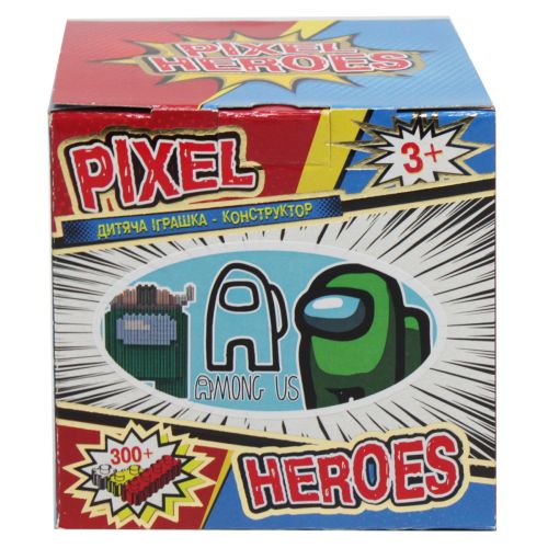 Конструктор "Pixel Heroes: Among Us", 370 дет. (VitaToys)