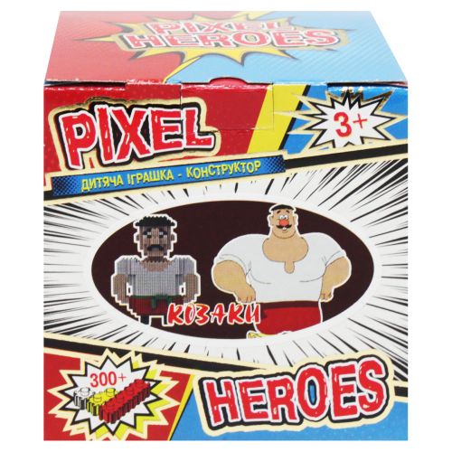 Конструктор "Pixel Heroes: Козак Бурмило", 494 дет. (VitaToys)