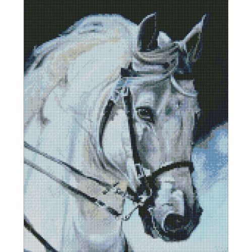 Алмазная мозаика "Гордый конь" (Ідейка)