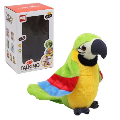 Іграшка-повторюшка "Папуга", зелений (MiC)