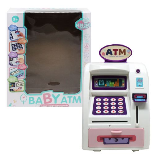 Сейф-терминал "Baby ATM", рожевий (MiC)