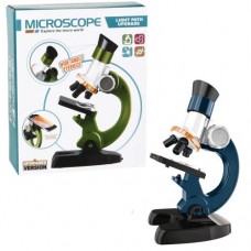 Мікроскоп зі світлом синій